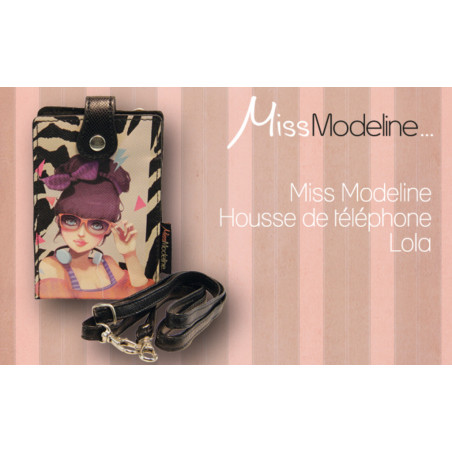 FUNDA MOVIL MAILDOR MISS MODELINE C/BROCHE LOLA 62145O ^