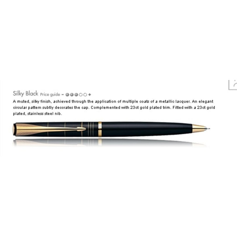 PORTAMINAS 0,5MM PARKER SONNET SLIM MATE NEGRO GT ^