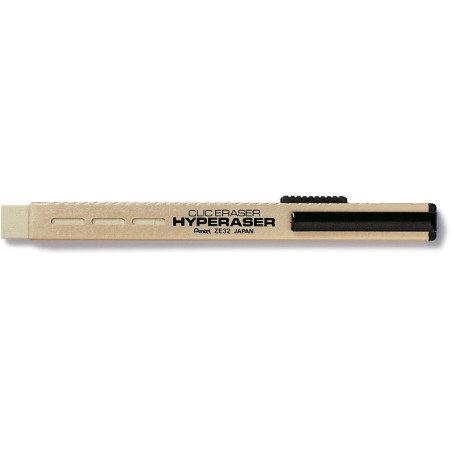 BORRADOR PENTEL HYPERERASER PORTAGOMAS ZE32-Y ^