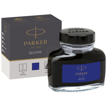 TINTA ESTILOGRAFICA PARKER QUINK TINTERO AZUL 1950376