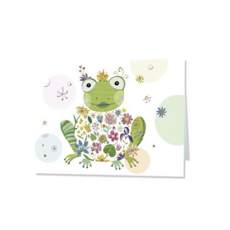 TARJETA FELICITACION RANA TURNOWSKI 47871 UNIDAD ARGU