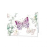 TARJETA FELICITACION MARIPOSA GLITTER TURNOWSKI 47875 UNIDAD ARGU