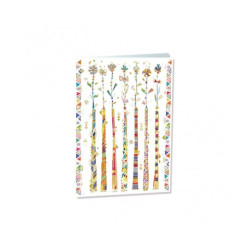 TARJETA FELICITACION FLORES JARRONES TURNOWSKI 47882 UNIDAD ARGU