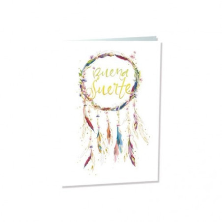 TARJETA FELICITACION HAPPY BIRTHDAY ATRAPASUEÑOS TURNOWSKI 47892 UNIDAD ARGU