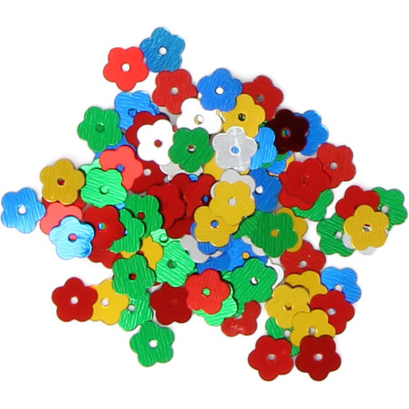LENTEJUELAS FLORES BOLSA 20G FIXO KIDS 00044599