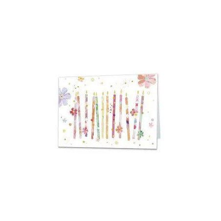 TARJETA FELICITACION VELAS TURNOWSKI 48359 UNIDAD ARGU