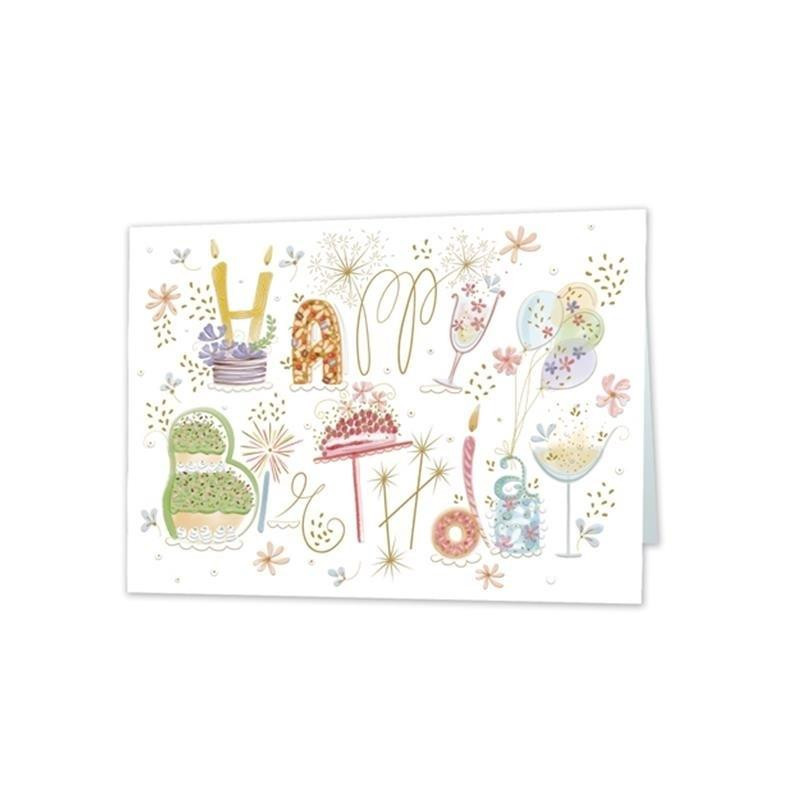 TARJETA FELICITACION HAPPY BIRTHDAY TURNOWSKI 48360 UNIDAD ARGU