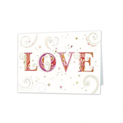 TARJETA FELICITACION LOVE TURNOWSKI 48361 UNIDAD ARGU