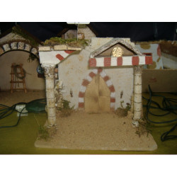 CASA MORUNA 2 COLUMNAS  ANTORCHAS MEDIANO 000009 ^