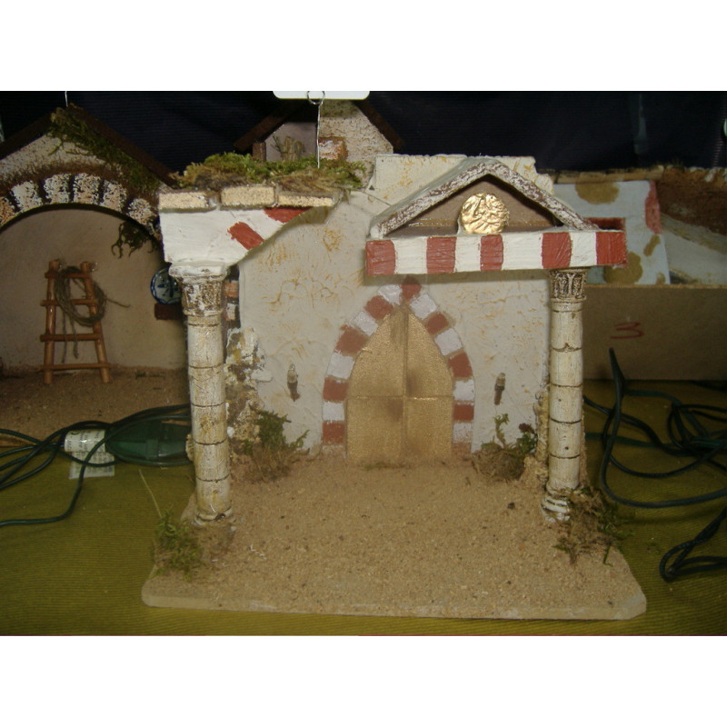 CASA MORUNA 2 COLUMNAS  ANTORCHAS MEDIANO 000009 ^