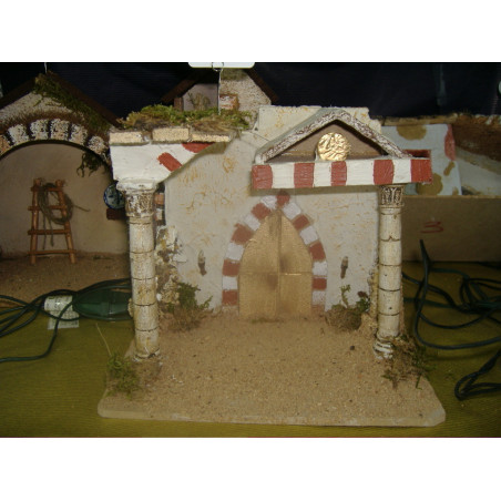 CASA MORUNA 2 COLUMNAS  ANTORCHAS MEDIANO 000009 ^