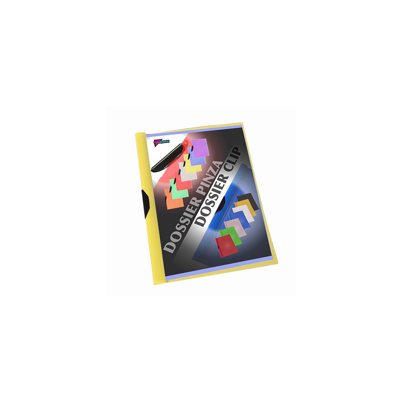 DOSSIER CLIP 30H PRYSE AMARILLO