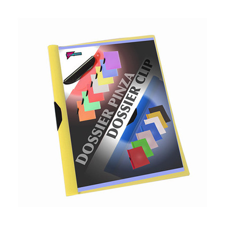 DOSSIER CLIP 30H PRYSE AMARILLO