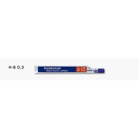 MINA 0,3 STAEDTLER MICROGRAPH HB C/12U