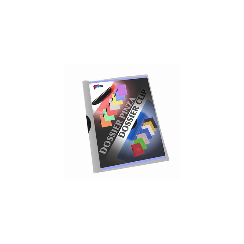 DOSSIER CLIP 30H PRYSE GRIS