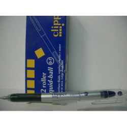 ROTULADOR CLIPPER G-7 ROLLER LIQUID FINO AZUL C/12U
