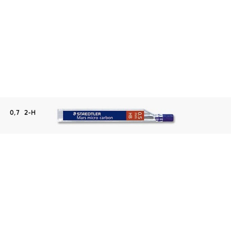 MINA 0,7 STAEDTLER MICROGRAPH 2H C/12U