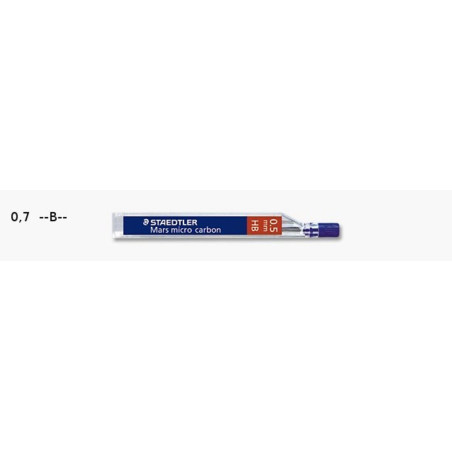 MINA 0,7 STAEDTLER MICROGRAPH B C/12U
