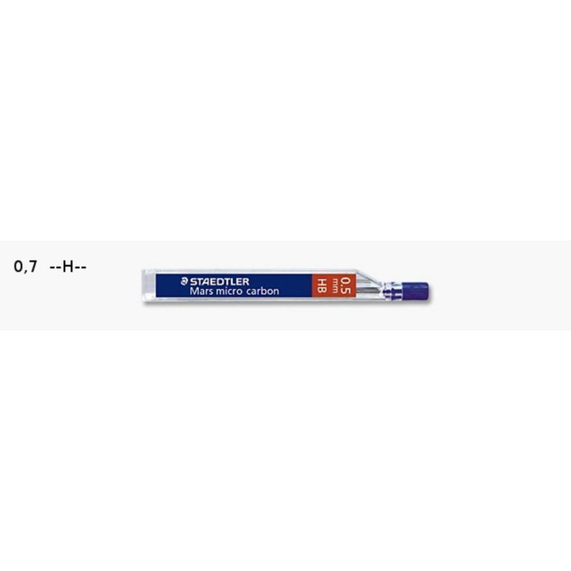 MINA 0,7 STAEDTLER MICROGRAPH H C/12U