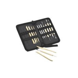 SET MODELAJE ARCILLA DE LUXE C/ESTUCHE NYLON MCH 152109 UNIDAD