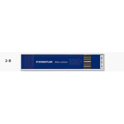 MINA 2,0 STAEDTLER MARS CARBON 200-2B C/12 MINAS