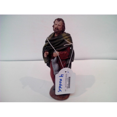 PASTOR LIENZADO DE PIE 17CM         2204 ^