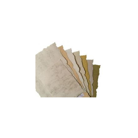 PAPEL MCH PERGAMINO GRIS VIEJO A-4 160G  PTE 25H 2615