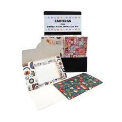 BILLETERO PAPEL CANVAS MCH MODELOS SURTIDOS UNIDAD (48) 6510