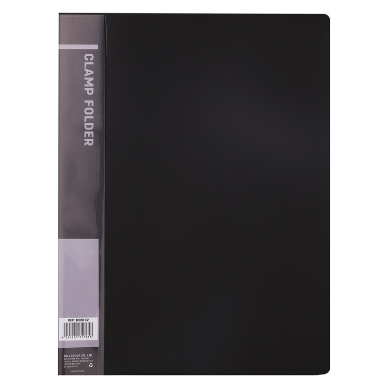 CARPETA PLAST A-4 MINICLIP LATERAL DELI 2 COLORES EB30022 UNIDAD