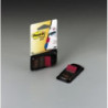 BANDERITA POST-IT 680 25*43MM ROJO 3M