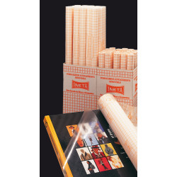 FORRO ADHESIVO 0,5*1,5M TRANSP INETA C/25U