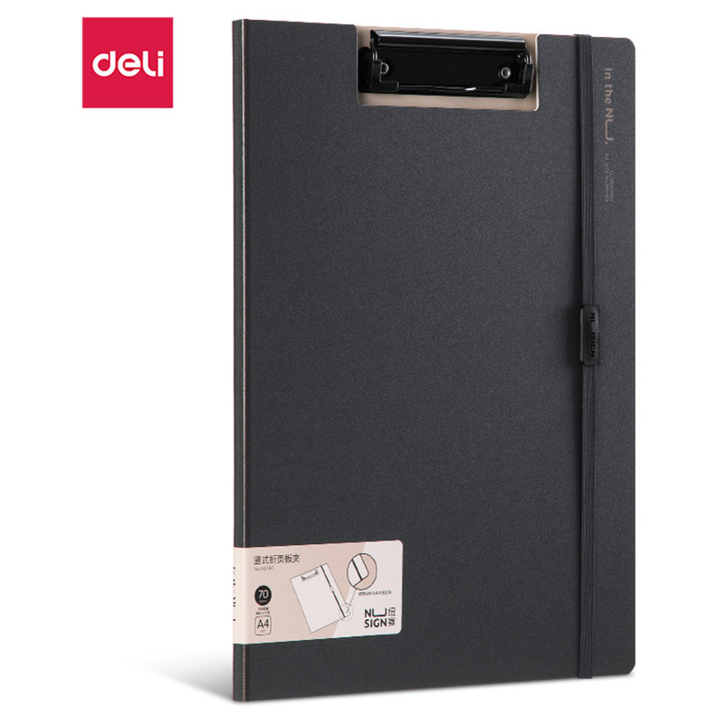 CARPETA DELI A4 MUELLE C/TAPA Y GOMA ENS180