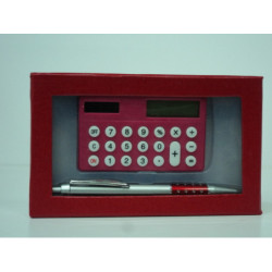 JUEGO SORT BOLIGRAFO CALCULADORA BOLSILLO COLORES 1538