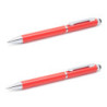 JUEGO BOLIGRAFO PORTAMINAS INOXCROM TOUCH ROJO C/ESTUCHE 40154003
