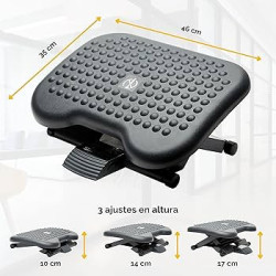 REPOSAPIES FELLOWES EVERYDAY FOOT SUPPORT PLUS AJUSTE ALTURA 6100901