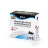 DISCOS DE CIERRE AUTOADHESIVOS MACHO/HEMBRA, 20 MM , 200 PARES NEGRO