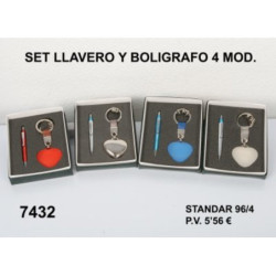 JUEGO WG BOLI MINI LLAVERO CORAZON ROJO 7432 ^