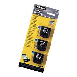 CUCHILLA FELLOWES FUSION REPUESTO BLISTER 3U SURTIDAS 54113
