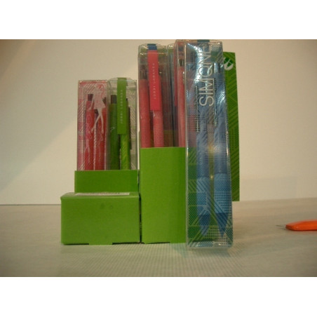 JUEGO INOXCROM 08 BOLI LAPIZ JORDI LABANDA COLORS ^