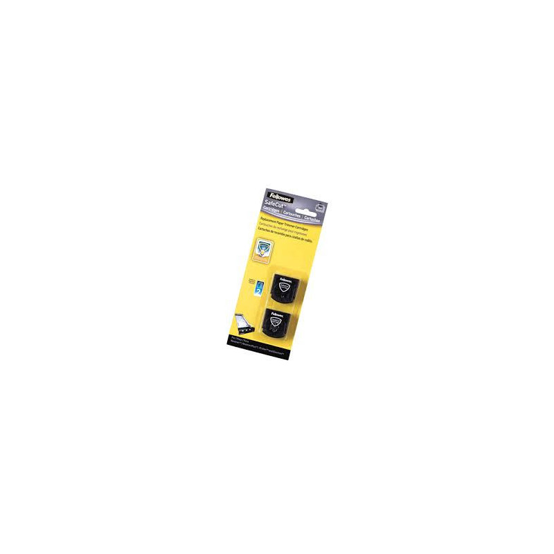 CUCHILLA FELLOWES FUSION REPUESTO BLISTER 2U CORTE RECTO 54114