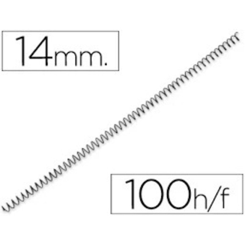 ESPIRAL 14MM PASO 64 C/100U YOSAN