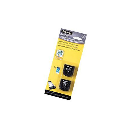 CUCHILLA FELLOWES FUSION REPUESTO BLISTER 2U CORTE RECTO 54114