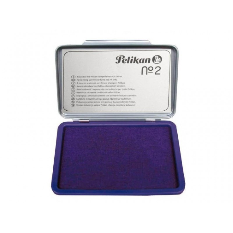 TAMPON PELIKAN Nº 2 MEDIANO 7*11 VIOLETA