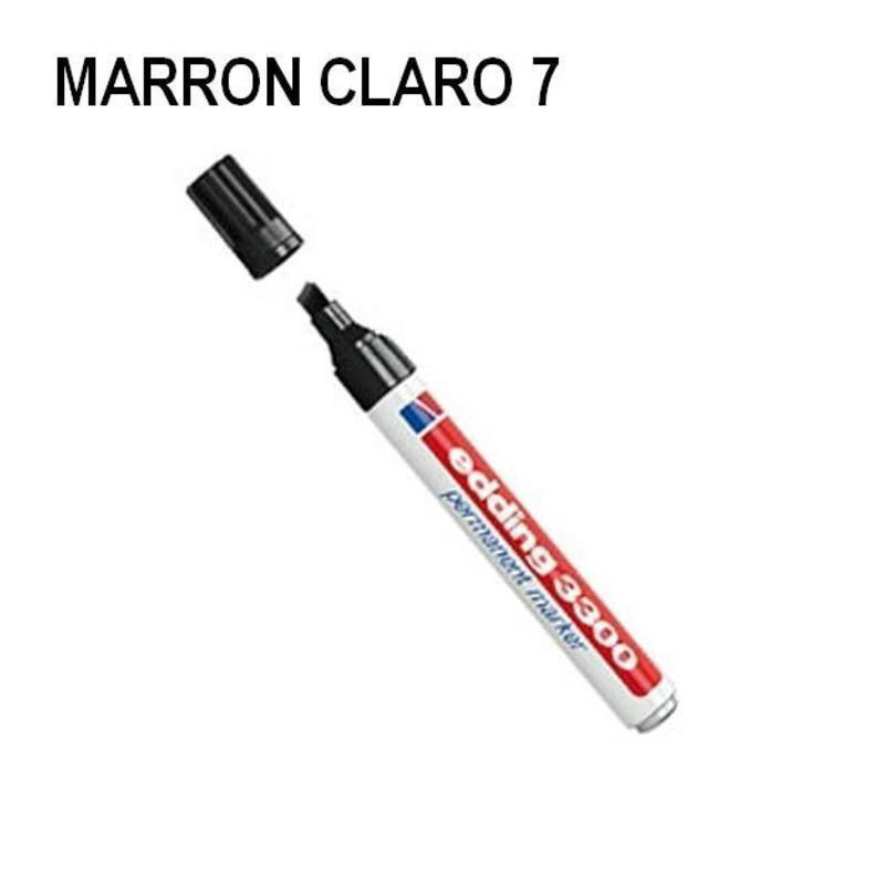 MARCD. EDDING Nº 3300 MARRON 7 C/10U