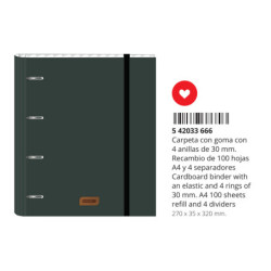 CARPEBLOC 4A 30MM C/RECAMBIO SAFTA CARBON 542033666 32*27 SAFTA22