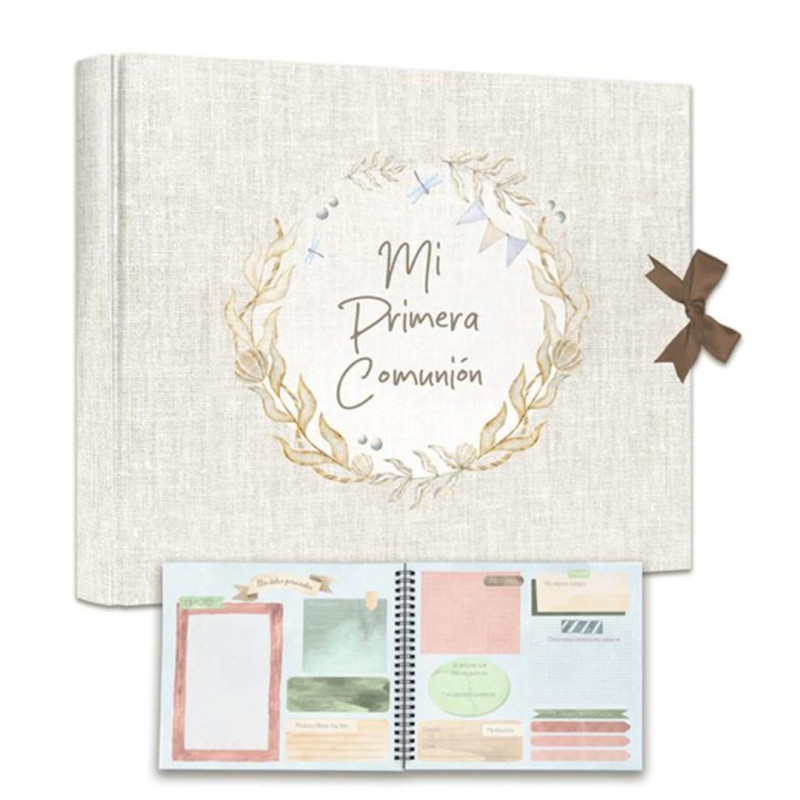 LIBRO COMUNION ARGU NIÑO ORLA HOJAS APAISADO 49429 UNIDAD