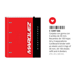 CARPEBLOC 4A 30MM C/RECAMBIO MARC MARQUEZ 512097666 32*27 SAFTA22