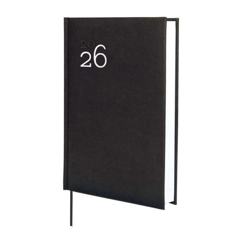 AGENDA MILANO Y10 1DP 2026 NEGRO+ FINOCAM26 625165026 143 X 29 X 210 MM