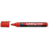 MARCD. EDDING Nº 300  PLASTICO ROJO C/10U
