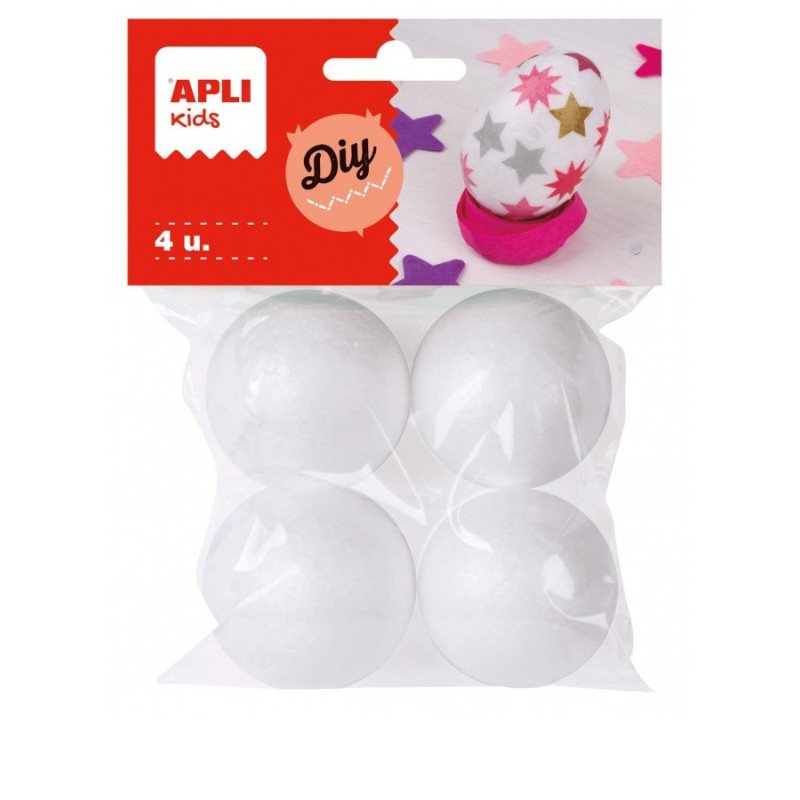 BOLAS POREXPAN Ø45MM. 4U.APLI